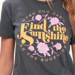 ISO amuse society find the sunshine graphic tee